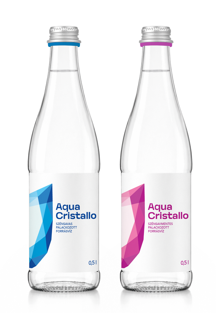 Aqua Cristallo palackok